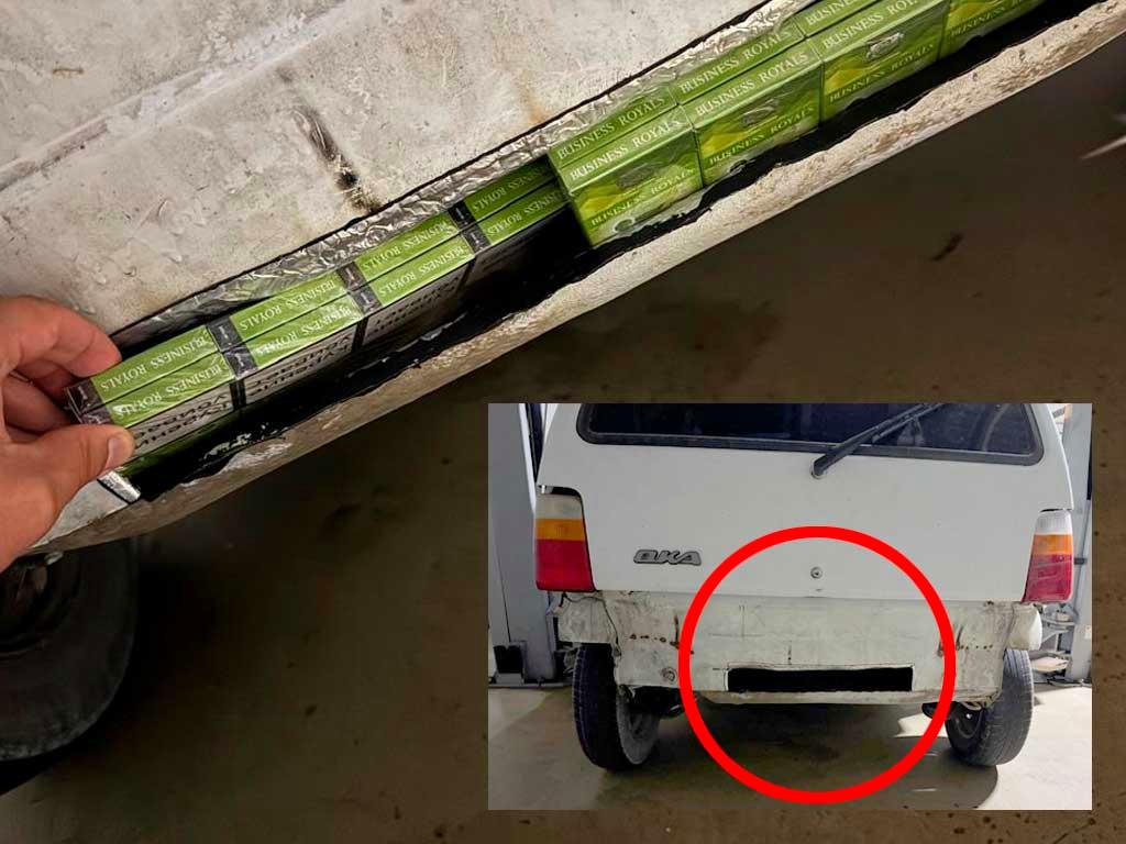 «В Сочи задержали автомобиль «Ока» с контрабандой»