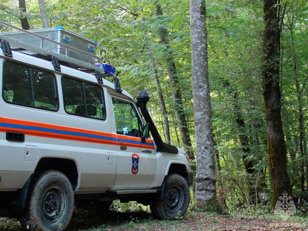 В горах Сочи найден пропавший турист