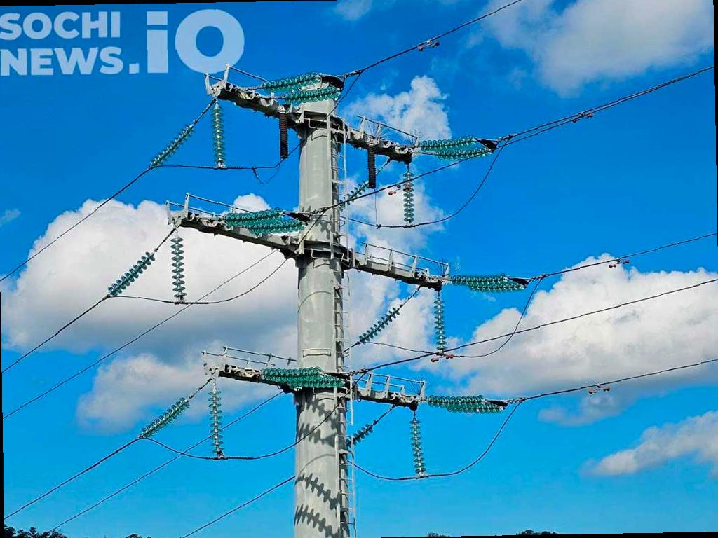 Отключение электричества в Сочи 22 сентября