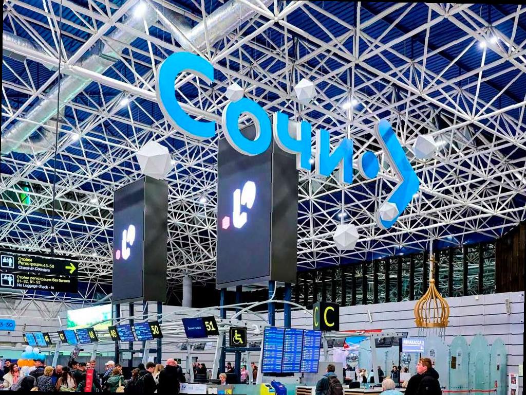 В аэропорту Сочи сняты ограничения на полеты