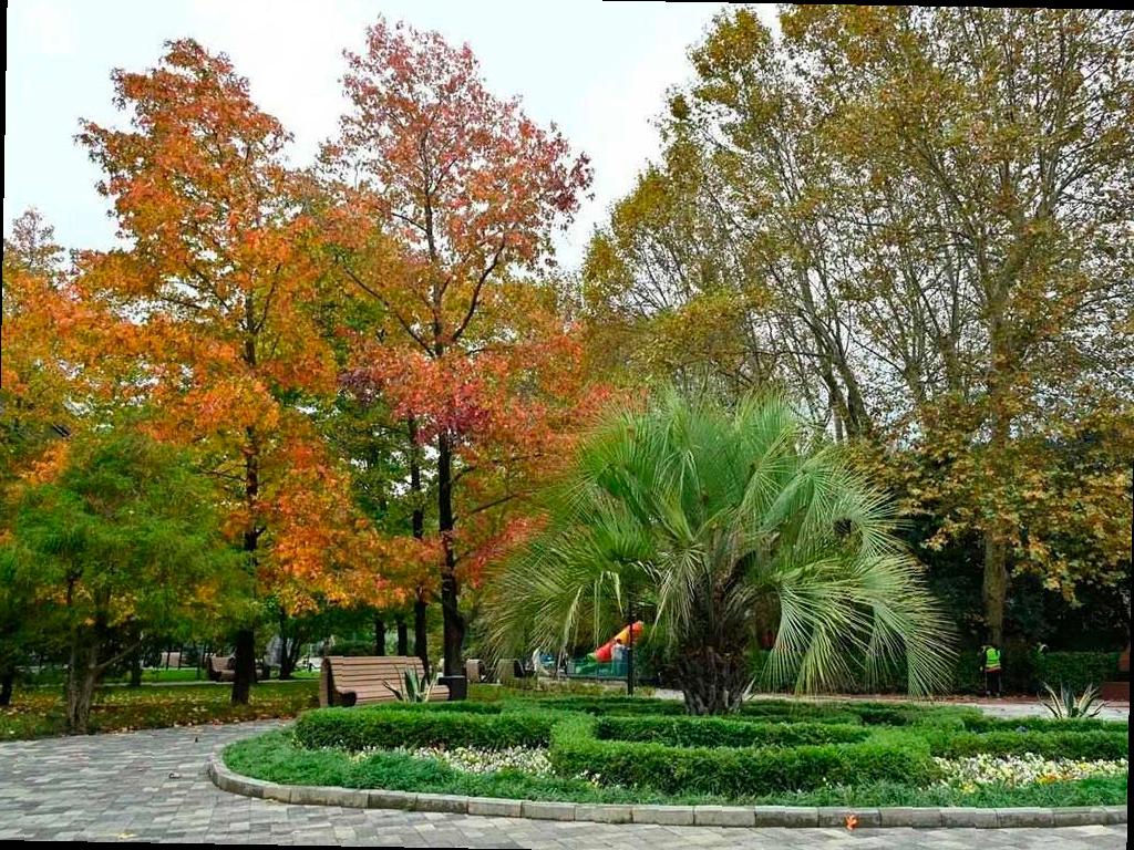 В Хосте открыли обновлённый парк 50 лет Победы