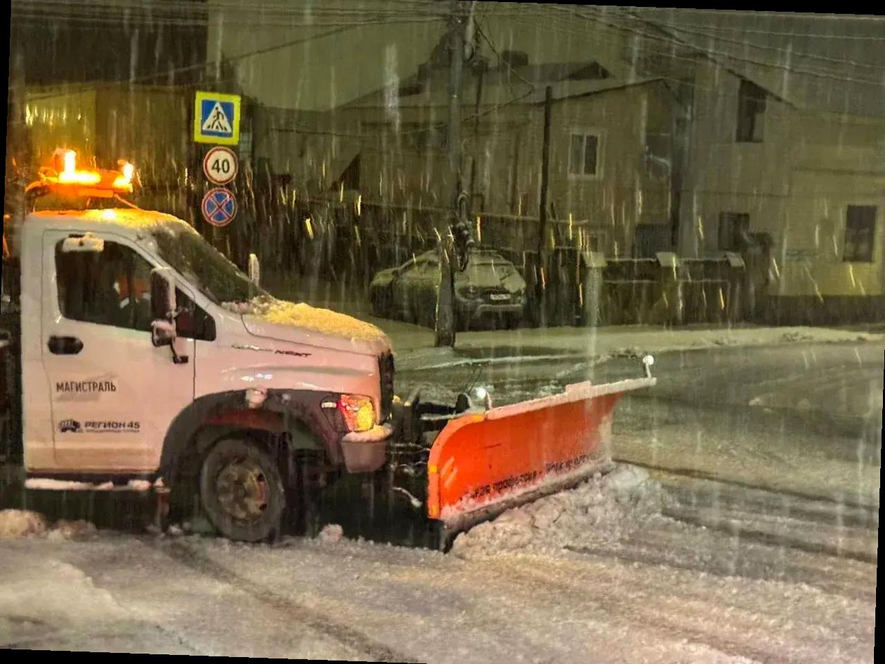 Первый снег выпал на Красной Поляне