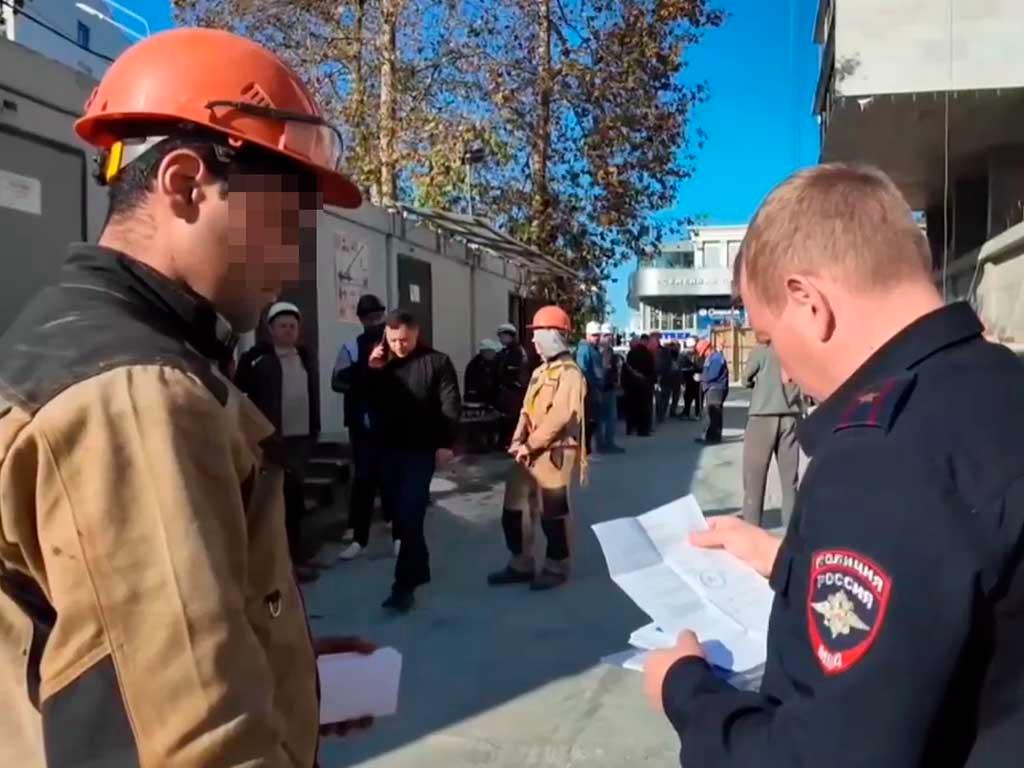 Миграционный рейд в Хостинском районе Сочи