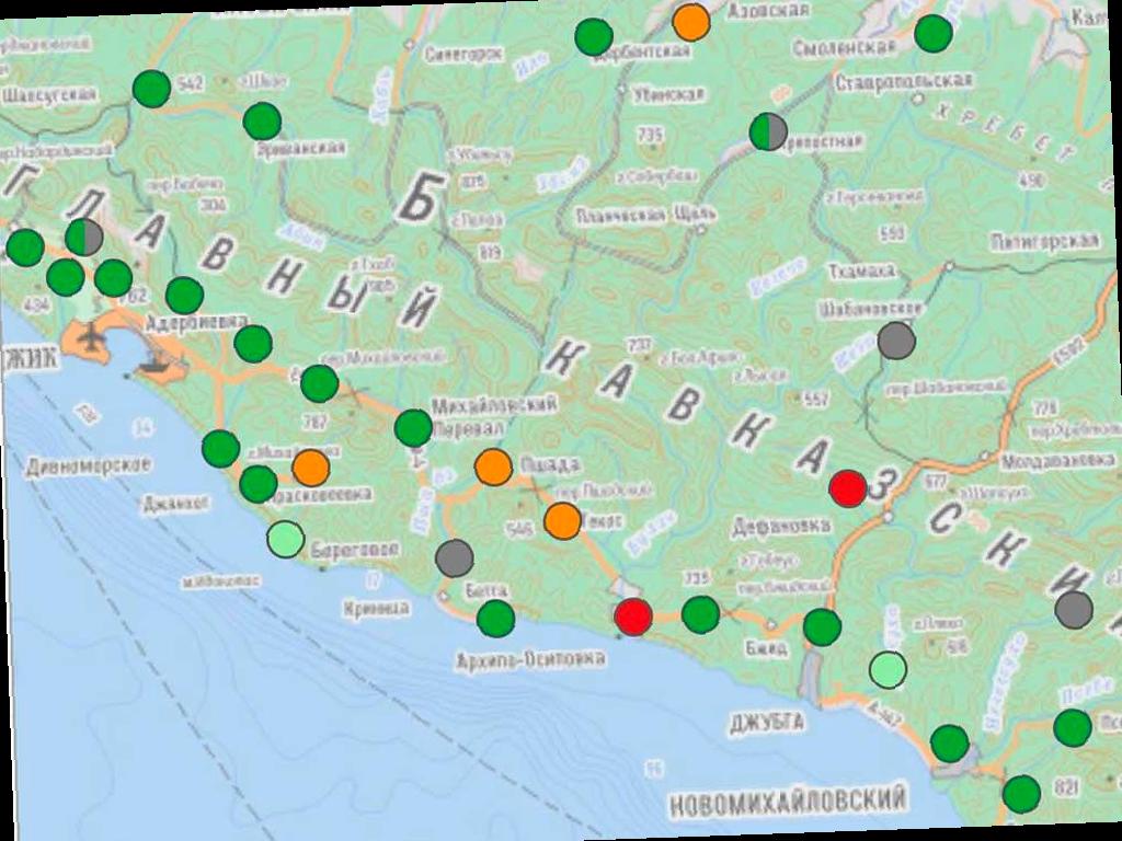 На Кубани ждут подъем уровня воды в реках из-за снегопадов