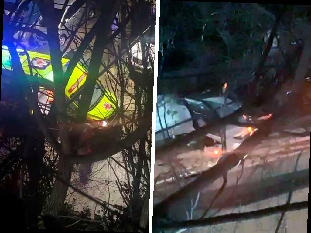 Лобовое столкновение автомобилей в центре Сочи