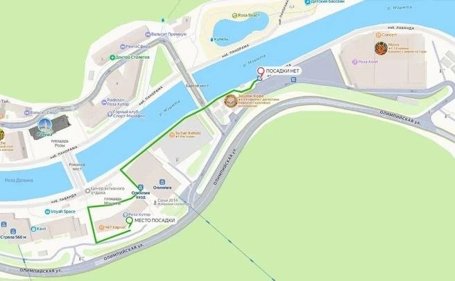 Добавлена новая остановка для автобусного маршрута №500 в Олимпийском парке Сочи
