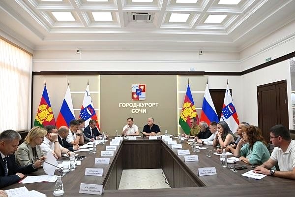 Обсуждение новых мер по защите зелёных насаждений в Сочи