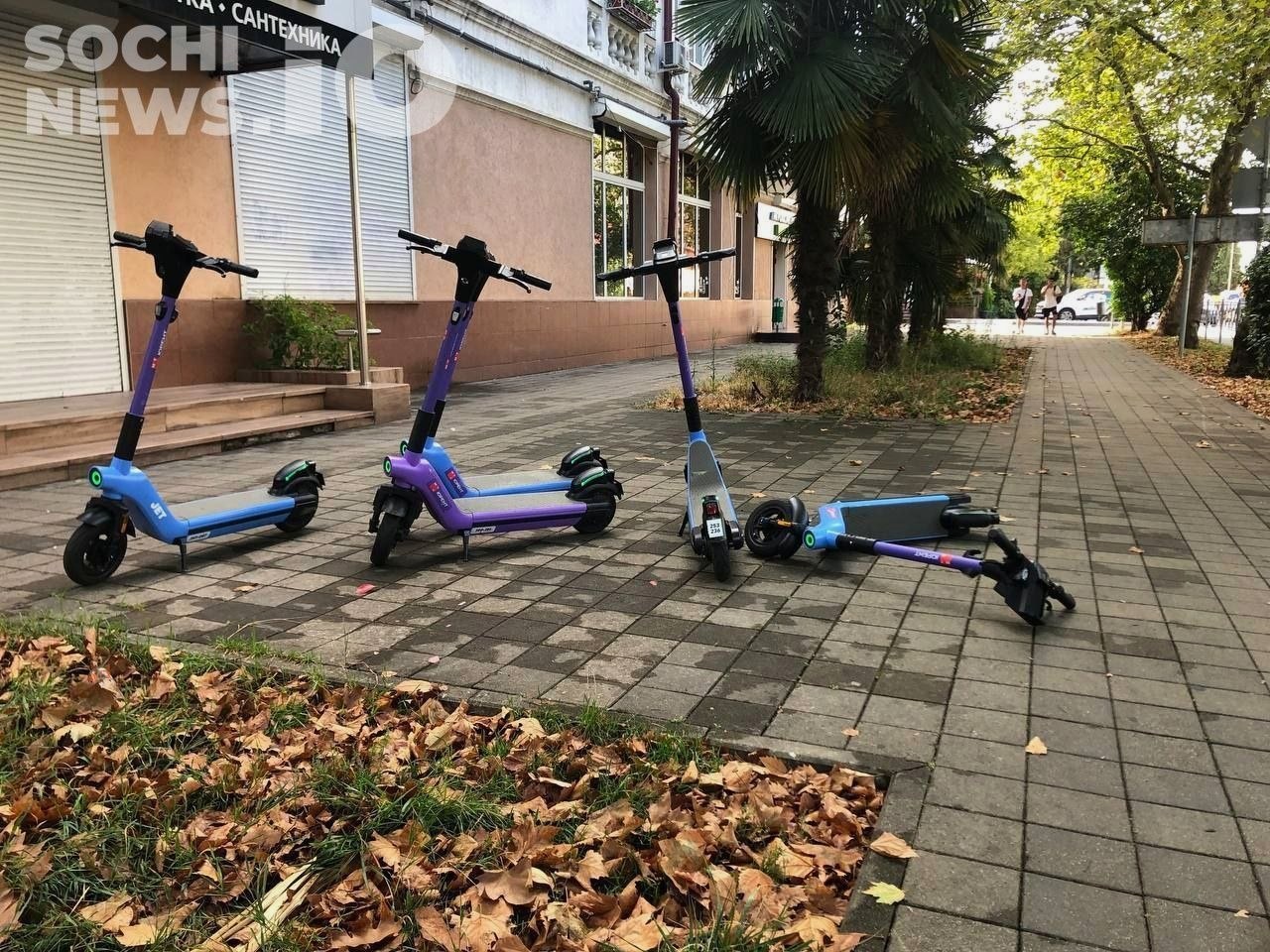 Штрафы за брошенные электросамокаты введут в Краснодарском крае